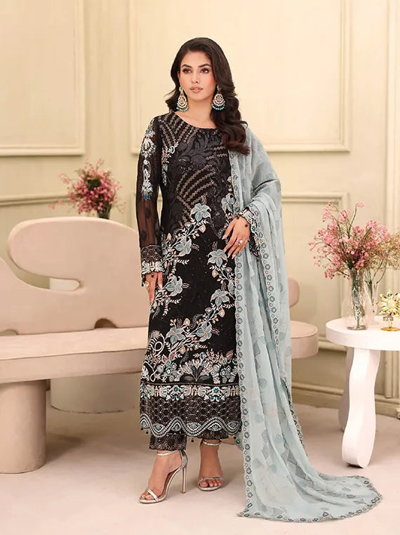 Ramsha Chiffon Collection 2025 Vol-27 (F-2703)