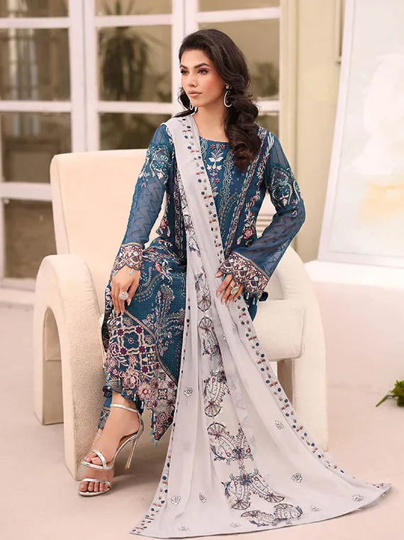 Ramsha Chiffon Collection 2025 Vol-27 (F-2707)