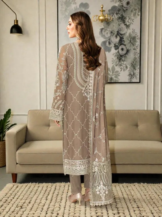 Ramsha Chiffon Collection 2026 Vol-WA497 (D-03)