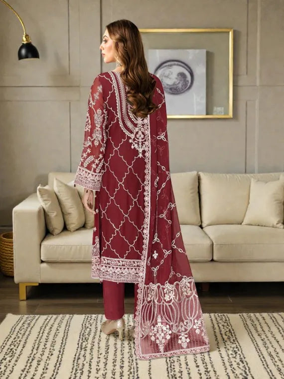 Ramsha Chiffon Collection 2026 Vol-WA497 (D-04)