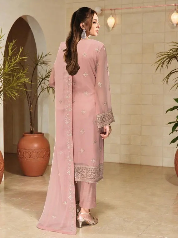 Ramsha Festive Chiffon Collection 2026 Vol-W555 (D-01)