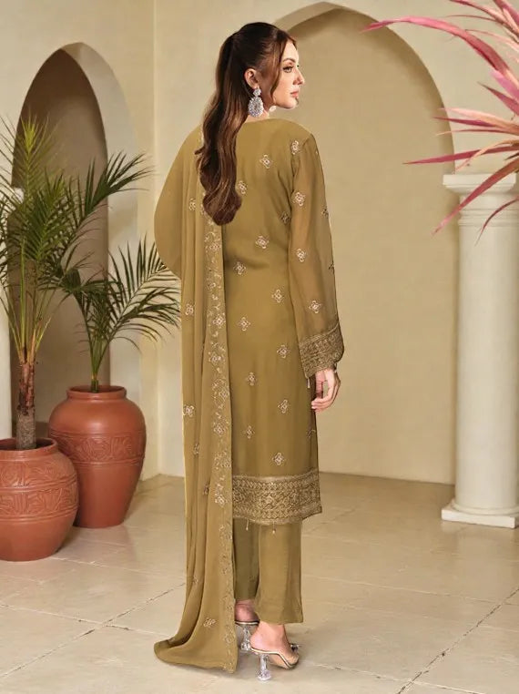 Ramsha Festive Chiffon Collection 2026 Vol-W555 (D-06)