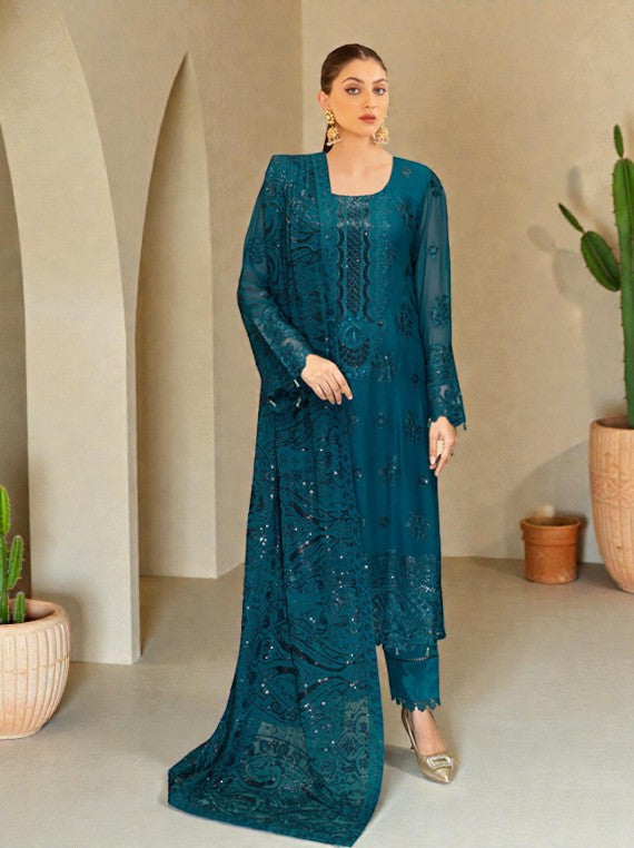 Ramsha Luxury Chiffon Collection 2026 Vol-W443 (D-05)