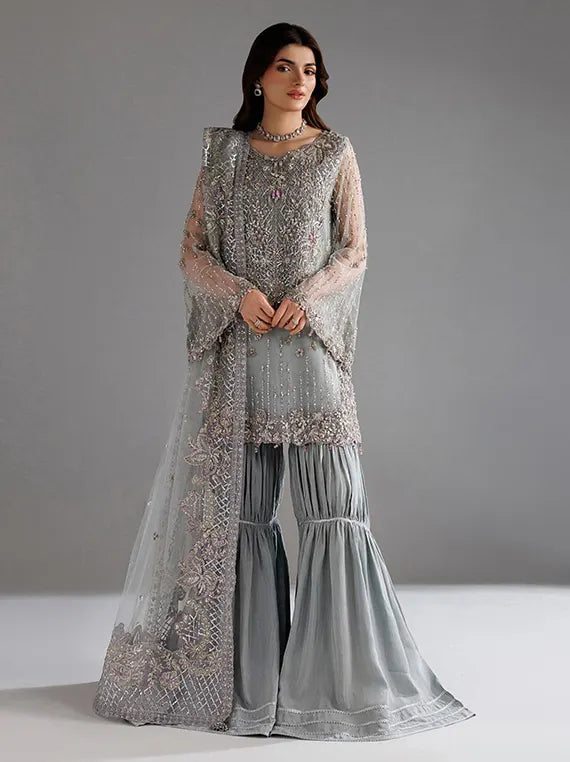 Ramsha Luxury Formals Wedding Unstitched Collection'26 (H-602)