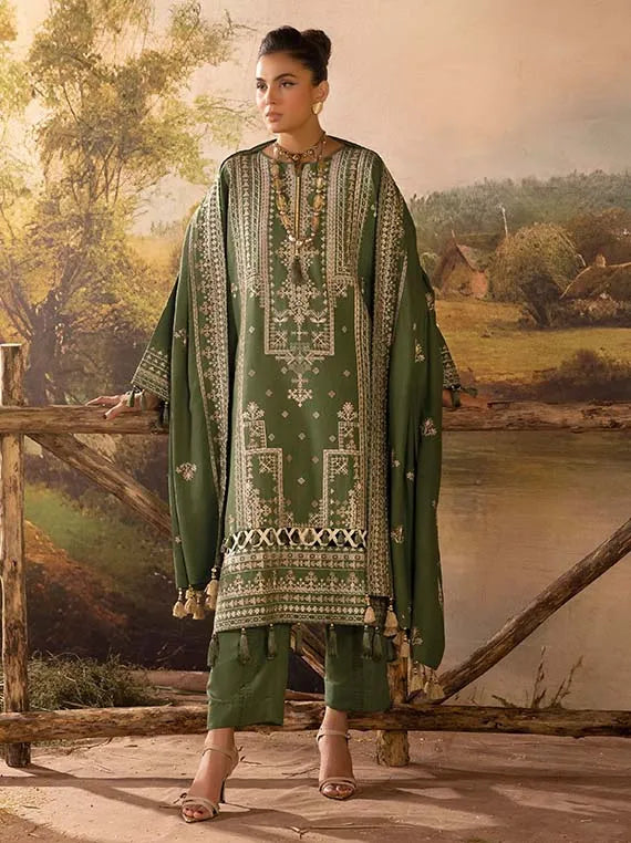 Rang E Khizan Embroidery Winter Collection 2025 By Gul Ahmed (AY-52005)