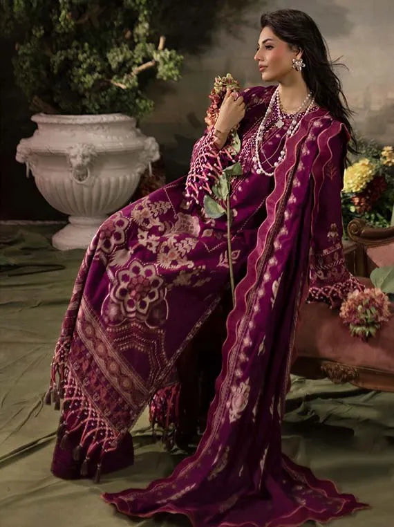 Rang E Khizan Embroidery Winter Collection 2025 By Gul Ahmed (K-52013)