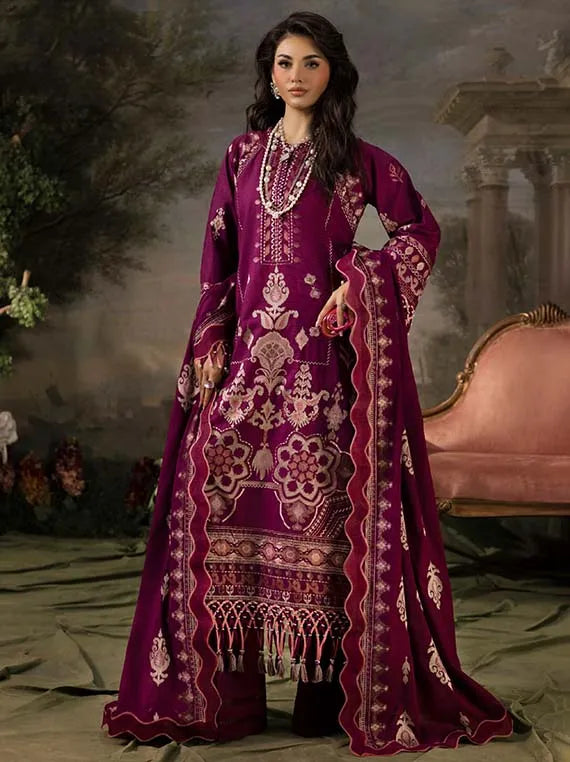 Rang E Khizan Embroidery Winter Collection 2025 By Gul Ahmed (K-52013)