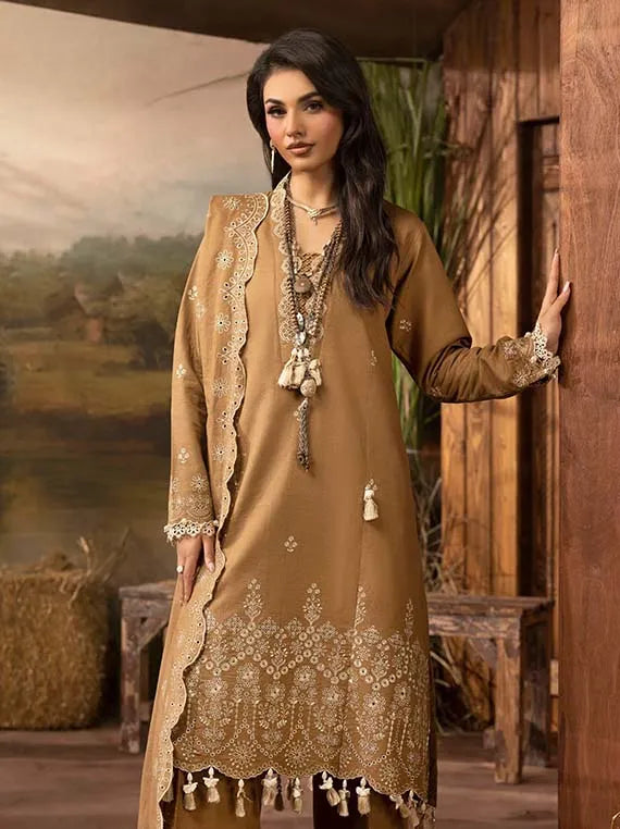 Rang E Khizan Embroidery Winter Collection 2025 By Gul Ahmed (K-52034)