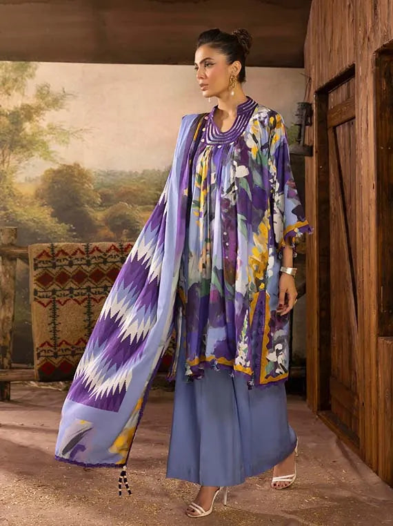 Rang E Khizan Embroidery Winter Collection 2025 By Gul Ahmed (LT-52003)