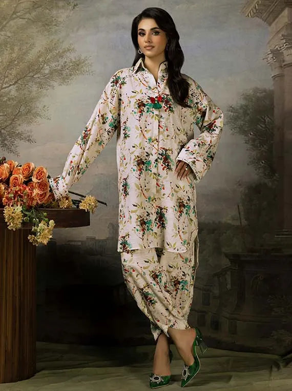 Rang E Khizan Embroidery Winter Collection 2025 By Gul Ahmed (SCT-52001)