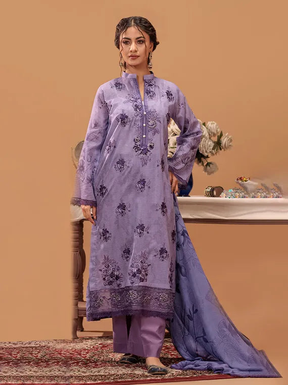 Rangoon Embroidered Lawn Collection by Azam Arts