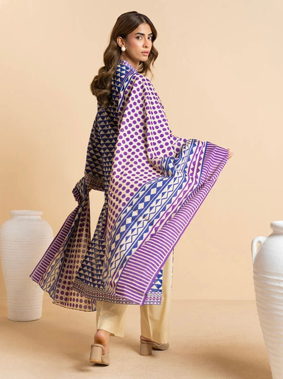Ready To Stitch by Alkaram Summer Lawn Collection 2026 (SS-59.1-25-3-Blue)