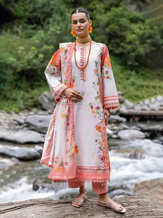 Ready To Wear MONSOON Printed Cambric Collection 2025 Vol-02 (D-02)