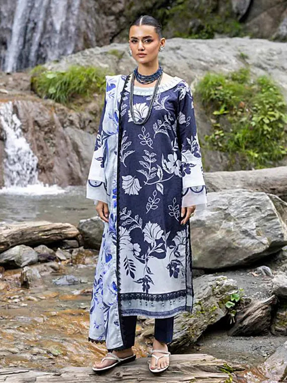 Ready To Wear MONSOON Printed Cambric Collection 2025 Vol-02 (D-03)