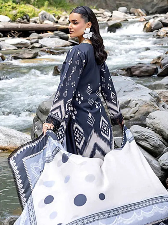 Ready To Wear MONSOON Printed Cambric Collection 2025 Vol-02 (D-07)