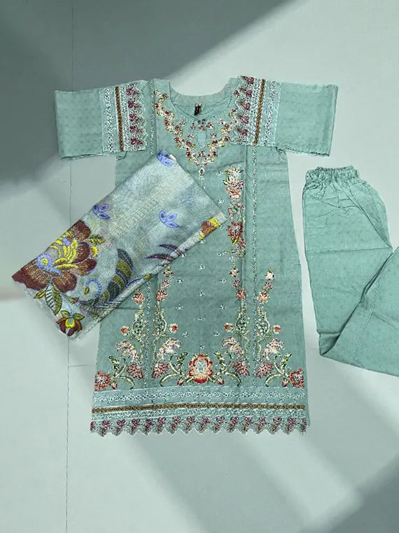 Ready to Wear Embroidered Khaddar Edit 2025 Vol-25MX23 (D-04)