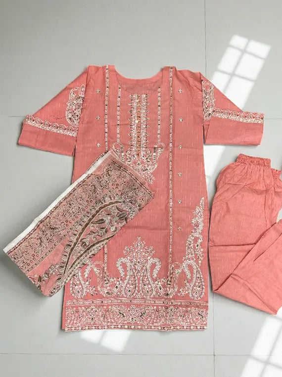 Ready to Wear Embroidered Khaddar Edit 2025 Vol-25MX23 (D-08)