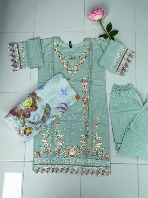 Ready to Wear Embroidered Khaddar Edit 2025 Vol-25MX23 (D-12)