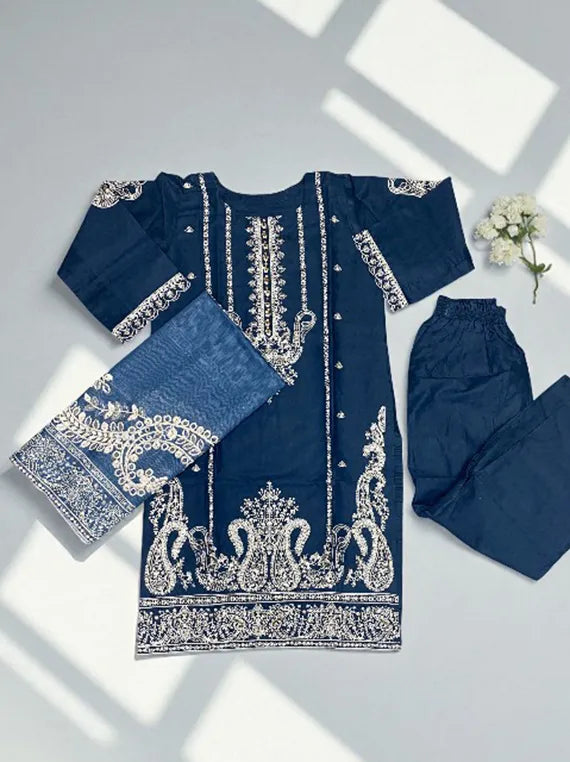 Ready to Wear Embroidered Khaddar Edit 2025 Vol-25MX23 (D-15)