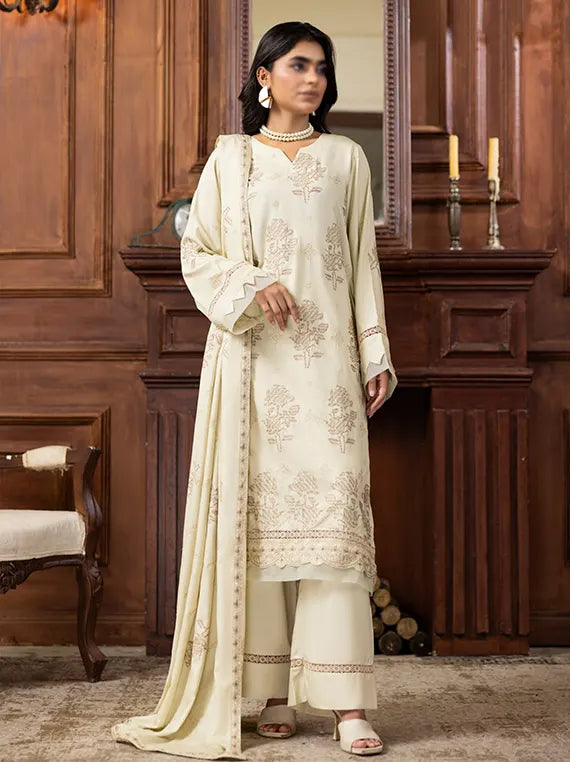 Resham by Fantak Embroidered Karandi Unstitched Collection'26 V-518 (D-02)