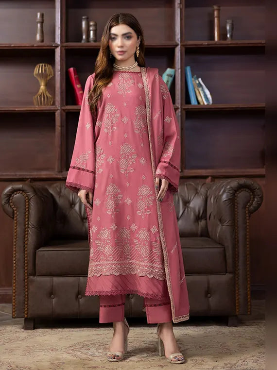 Resham by Fantak Embroidered Karandi Unstitched Collection'26 V-518 (D-06)