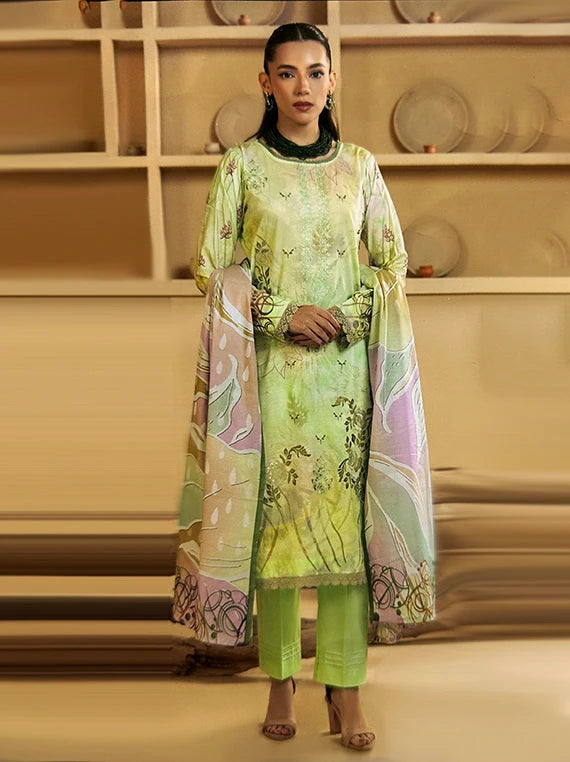 Riwayat E Lawn Embroidered Lawn Edit26 Vol-26DE01 (D-02)