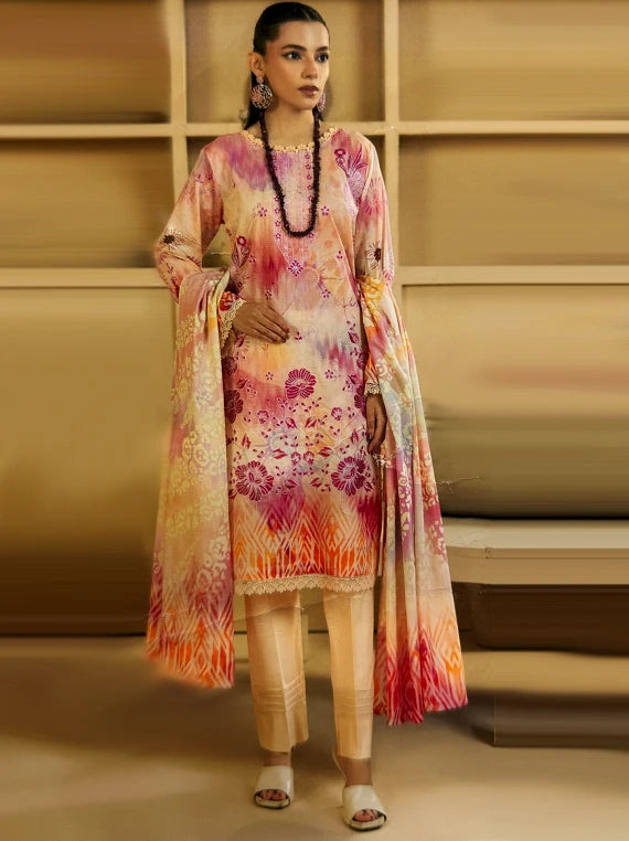 Riwayat E Lawn Embroidered Lawn Edit26 Vol-26DE01 (D-04)