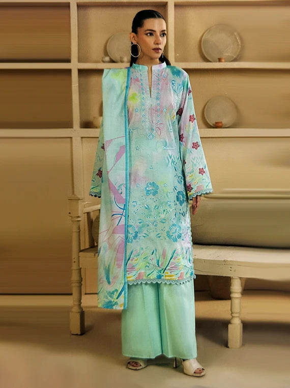 Riwayat E Lawn Embroidered Lawn Edit26 Vol-26DE01 (D-05)