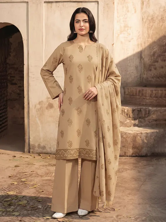 Riwayat by Eleganza Embroidered Peach Unstitched Collection'26 Vol-124 (D-01)