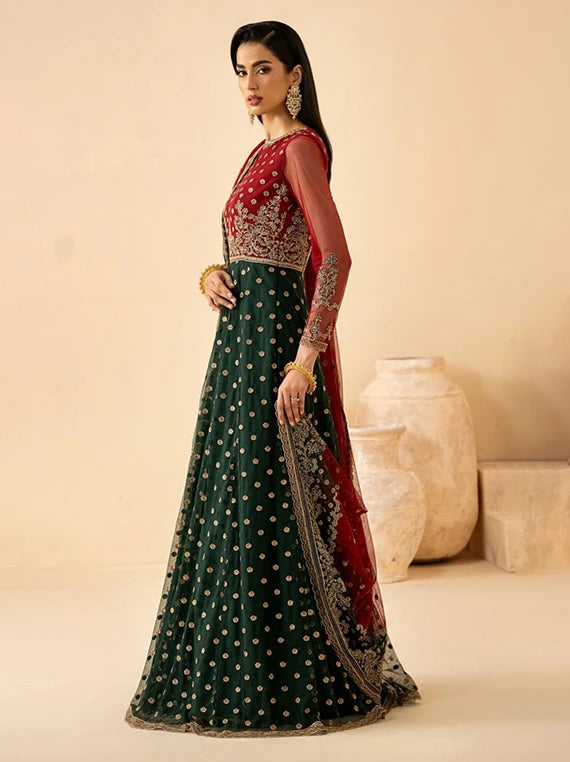 Riwayat by ZARIF Embroidered Net Collection 2026 (RC-02 ELIKA)