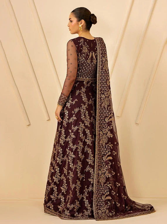 Riwayat by ZARIF Embroidered Net Collection 2026 (RC-07 BAZM)
