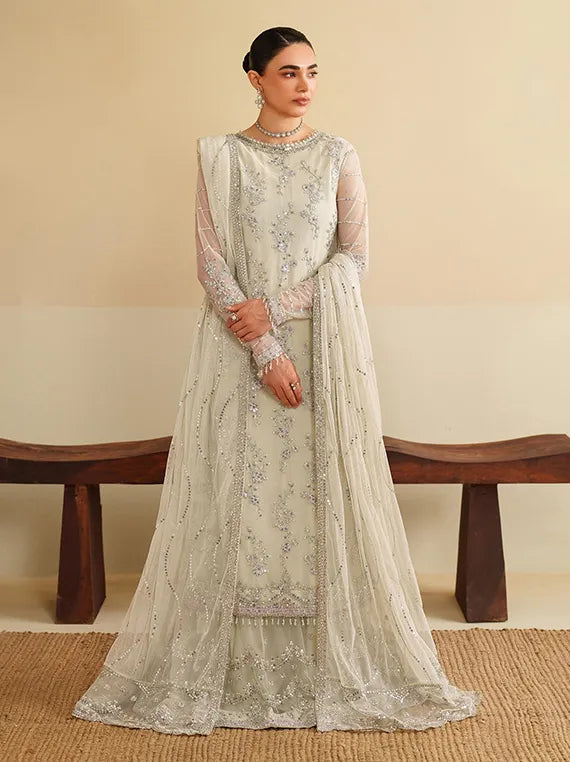 Roohi by ZARIF Embroidered Net Collection 2025 (ZRF-RFE-02)