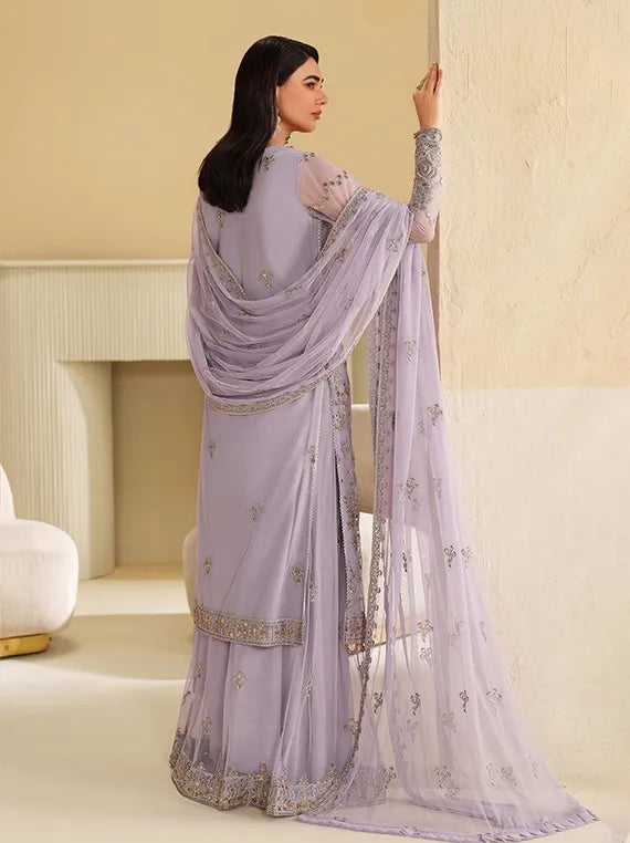 Roohi by ZARIF Embroidered Net Collection 2025 (ZRF-RFE-04)