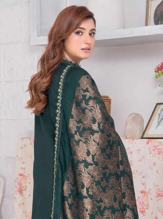 Roop by Riaz Arts Peach Wool Unstitched Collection 2026 (D-01)
