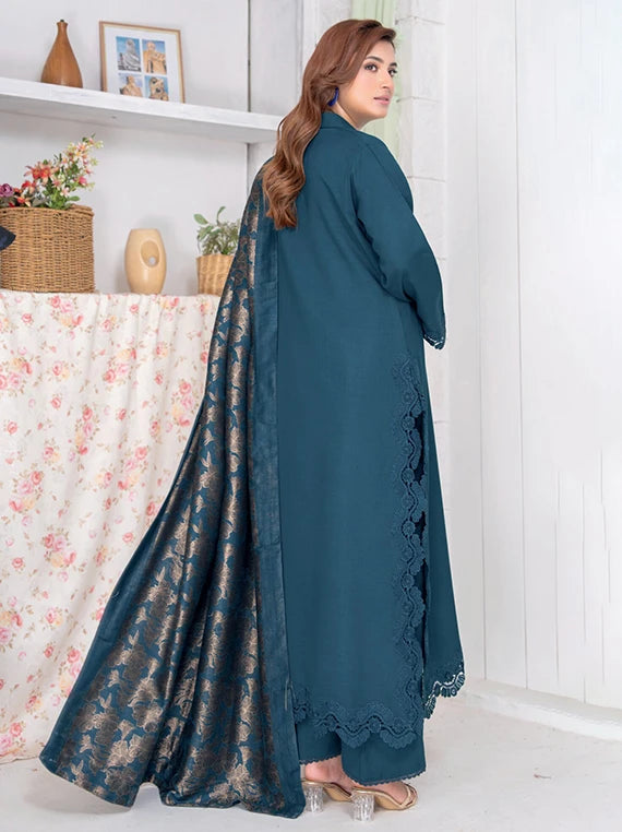 Roop by Riaz Arts Peach Wool Unstitched Collection 2026 (D-05)