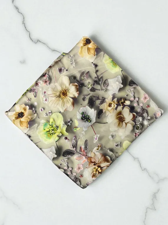 Rosy Touch Printed Linen Edit25 Vol-NS73 (NS73-02)