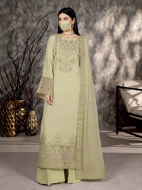 SAFEERA Raw Silk by Flossie Embroidered Collection 2025 (SA-02)