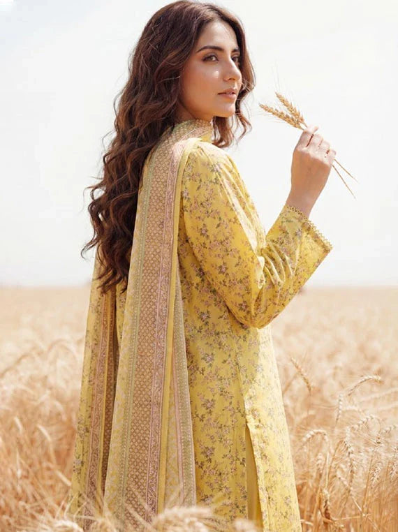 SAFWA Blueberry Printed Lawn Collection 2026 Vol-03 (D-12)