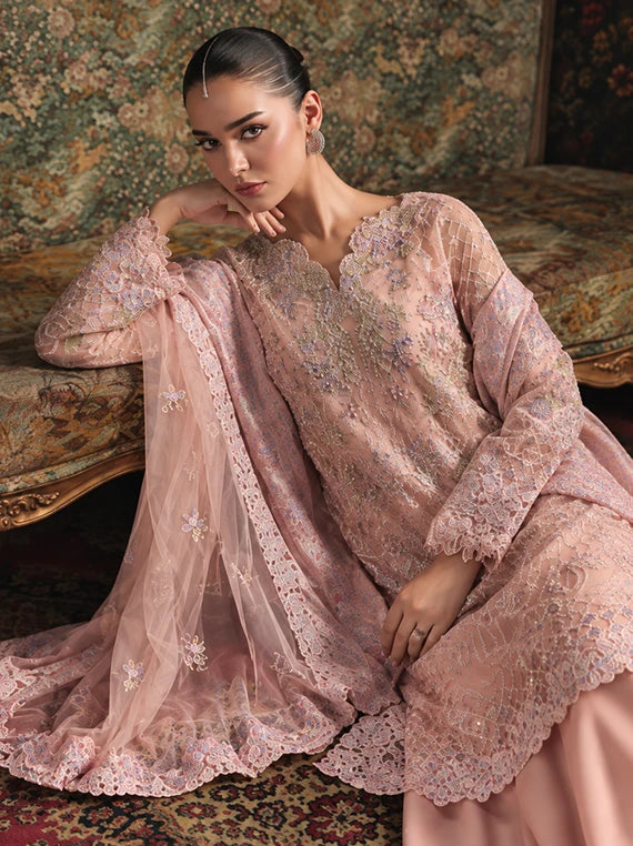 SAGE by RajBari Embroidered Luxury Unstitched Collection'26 (Eyzel ART-07)