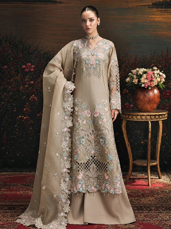 SAGE by RajBari Embroidered Luxury Unstitched Collection'26 (Isla ART-06)
