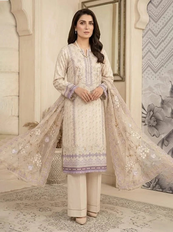 SANIA by HH Printed Embroidered Lawn Collection 2026 Vol-02 (D-02)