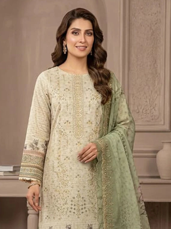 SANIA by HH Printed Embroidered Lawn Collection 2026 Vol-02 (D-06)