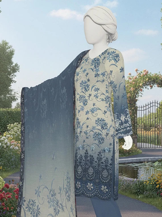 SANOBER by Abc Embroidered Lawn Collection 2026 (D-10)