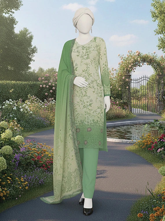 SANOBER by Abc Embroidered Lawn Collection 2026 (D-15)