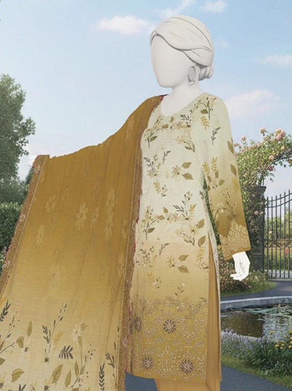 SANOBER by Abc Embroidered Lawn Collection 2026 (D-17)
