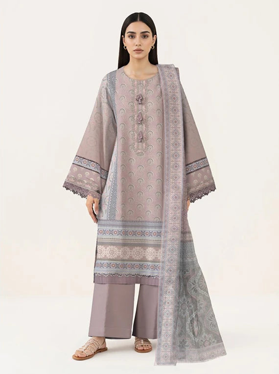 SAPPHIRE 3PC Printed Embroidered Lawn Collection 2026 (3PBE-WS26CL3-28)