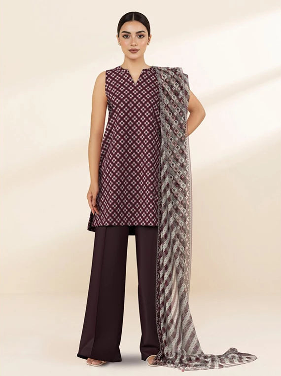 SAPPHIRE 3PC Printed Lawn Collection 2026 Vol-07 (3PB-WS26CL7-66)