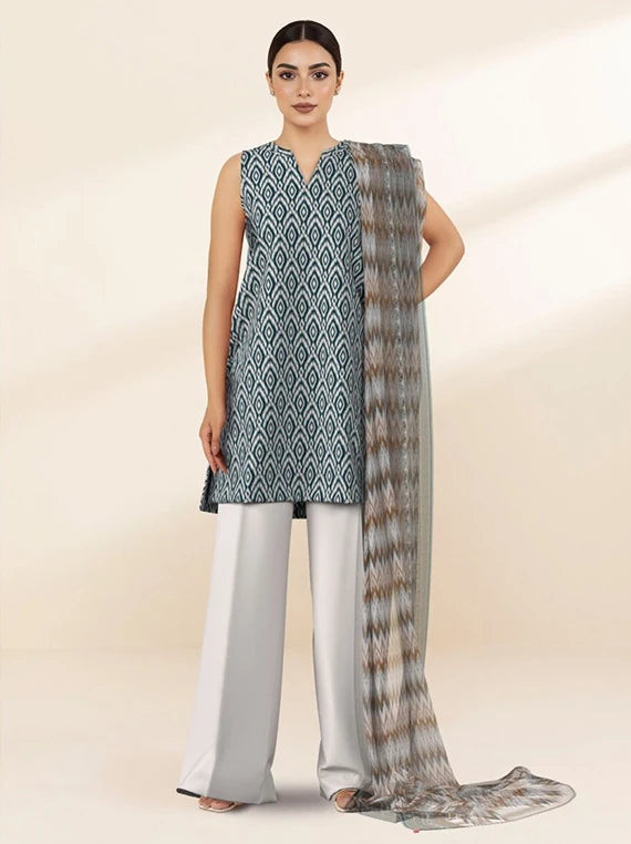 SAPPHIRE 3PC Printed Lawn Collection 2026 Vol-07 (3PB-WS26CL7-70)