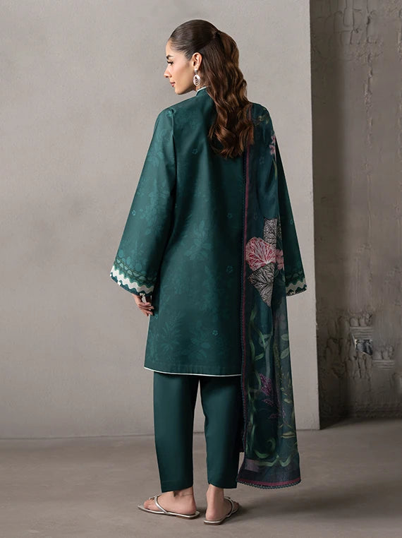 SELLURE by Seran Embroidered Lawn Collection 2026 (D-01 VERDELLE)