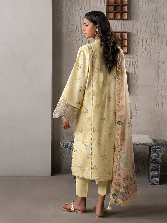 SELLURE by Seran Embroidered Lawn Collection 2026 (D-03 CIELLE)